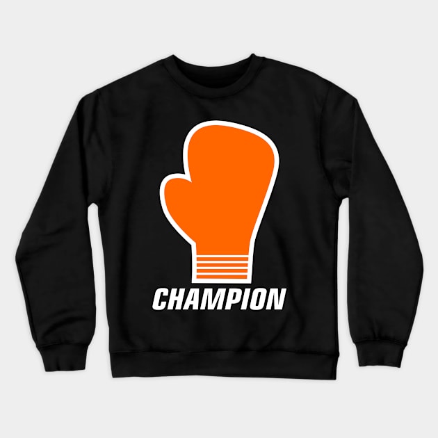 Athletic champion workout t shirt for athletes and sportspersons. Crewneck Sweatshirt by Chandan